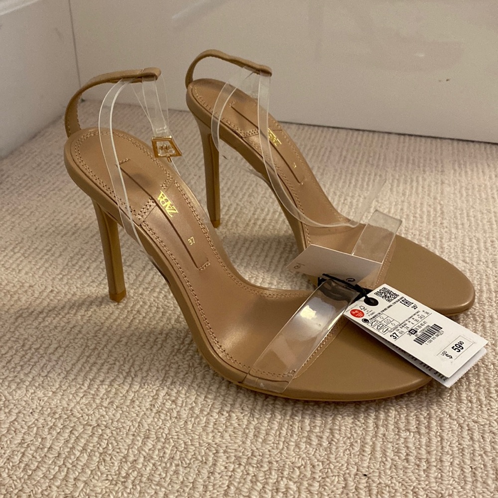 NWT- Zara heels, size 37